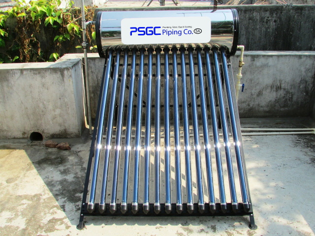 Solar water heater Installations at PSGC Piping Co in Still Bay